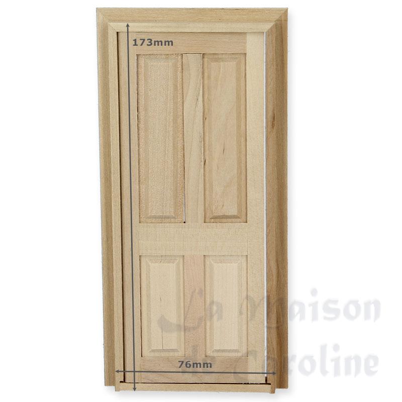 Porte 4 panneaux non vernie Bilder 2