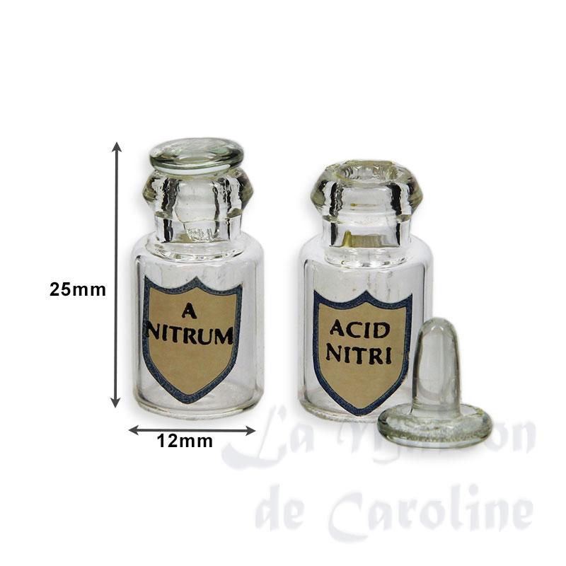Bocal en verre avec bouchon diverses inscriptions 3 pcs Bilder 1