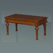 Table basse Louis XVI merisier