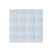 Carrelage mural PVC uni bleu pour maisons de poupées 1/12