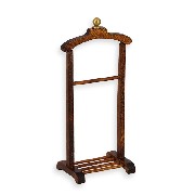 Valet de chambre merisier meuble miniature 1/12