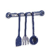 3 ustensiles de cuisine bleus barre miniature 1/12