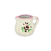 Pot à lait dessins roses