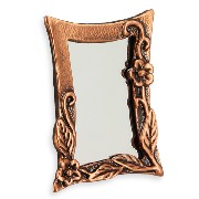 Miroir cuivre Art Déco miniature 1/12