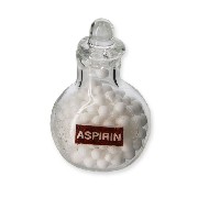 Tube d'aspirine