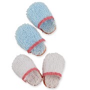 2 Paires de chaussons assortis miniature 1/12