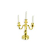 Candelabre bougies blanche