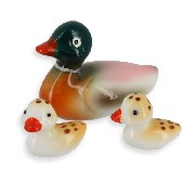 Famille Canard 3 pcs miniature 1/12
