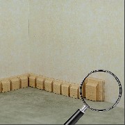 Frise décorative pour maisons de poupées 1/12