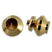 6 Boutons de porte pour maisons de poupées 1/12