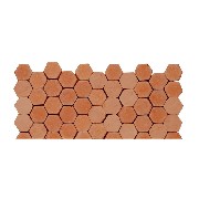 Tomette hexag.Provence 13x13mm, 110pc
