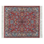 Tapis couloir tissé Persan rouge