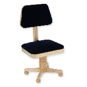 Chaise de bureau non vernie