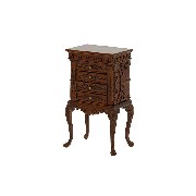 Semainier 4 tiroirs Louis XV merisier meuble de collection Trianon 1/12