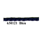 Cordelette 3mm bleu foncé - 2m