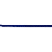 Double satin bleu 1.5mm - 2 m pour maisons de poupées 1/12