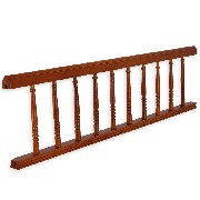 Balustrade assemblée, merisier pour maisons de poupées 1/12