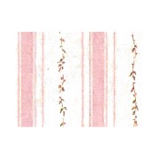 Papier peint imprimé rayures rose végétal
