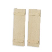 Petits volets pour petites fenêtres pour maisons de poupées 1/12
