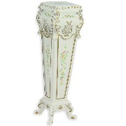 Colonne a fleurs ivoire-fleurs