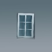 Plexi pour fenêtres pour maisons de poupées 1/12