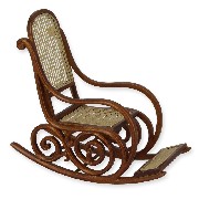 Rocking chair meuble de collection Trianon 1/12