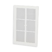 Plexi pour fenêtres pour maisons de poupées 1/12