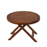 Table de jardin merisier 1/12