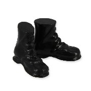 Paire de chaussures hautes noires miniature 1/12
