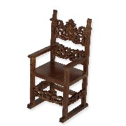 Fauteuil merisier 1/12