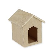 Niche pour chien meuble miniature 1/12