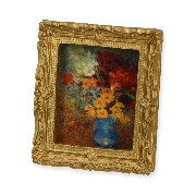 Tableau avec vitre et toile 1/12