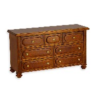 commode louis philippe noyer miniature 1:12e trianon