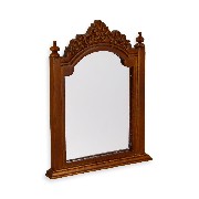 miroir louis philippe noyer miniature 1:12e trianon