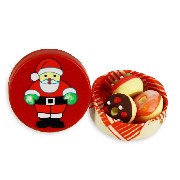 Boite à donuts de Noël miniature 1/12e 1/12