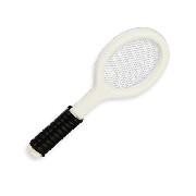 raquette de tennis blanche miniature 1/12e