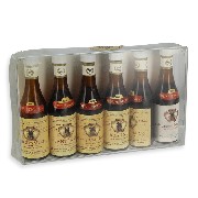 Lot de 6 bouteilles de vin 8cm 1:4