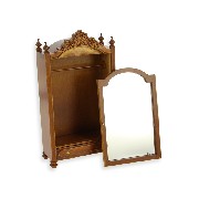 armoire louis philippe noyer - porte cassée - trianon meuble de collection Trianon 1/12