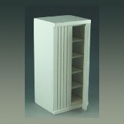 Element cuisine frigo blanc meuble miniature 1/12