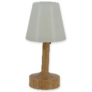 Lampe De Table LED Bois