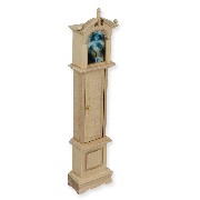 Horloge non vernie