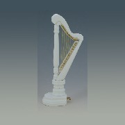 Harpe blanche