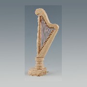 Harpe non vernie