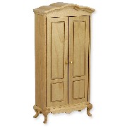 Armoire chene clair meuble miniature 1/12