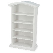 Armoire ouverte blanche meuble miniature 1/12