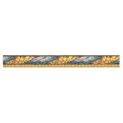 Frise pour papier peint, Mur