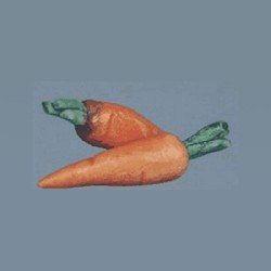 Légume céramique carotte