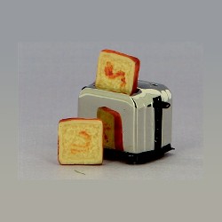 Toaster avec toasts