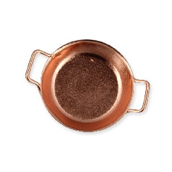 Plat en cuivre sans couvercle, Miniatures