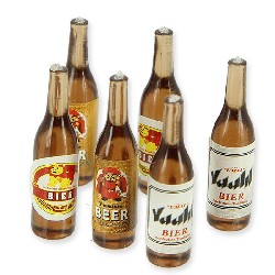 6 bouteilles de bière